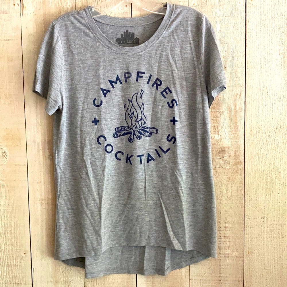Campfires and Cocktails Tee